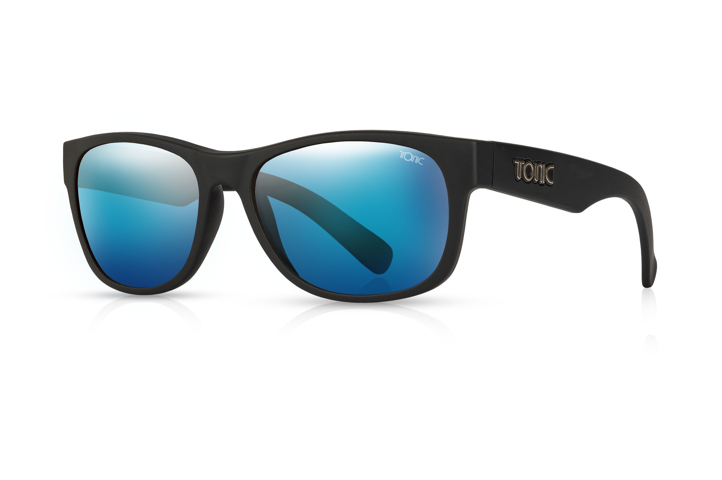Tonic WAVE Matt Black Mirror Blue – Copper Base