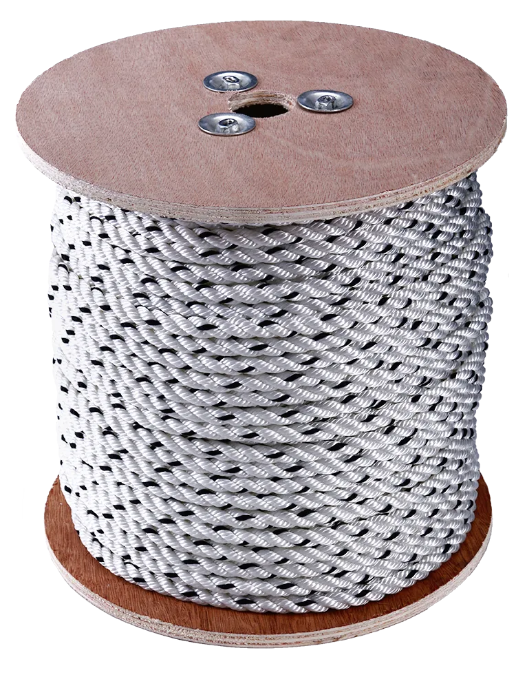 75Mtrs of 8mm 3 Strand Rope Spliced To 8Mtrs of Gal Short Link Anchor Chain