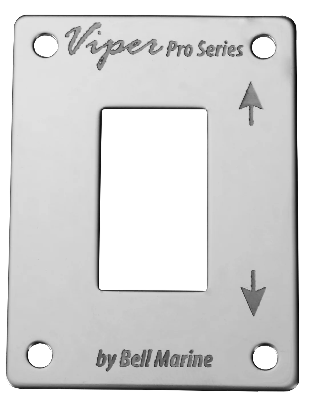 Polished Stainless Steel Anchor Switch Face Plate Only