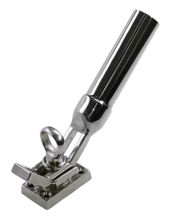 Tri-Position Top Shot / Outrigger Bases Deck Mount Suits 38mm Poles